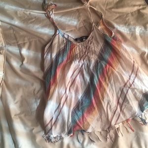 Flowy ocean drive tank top